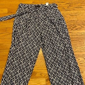 Banana Republic Navy Palazzo Pants - Size 6